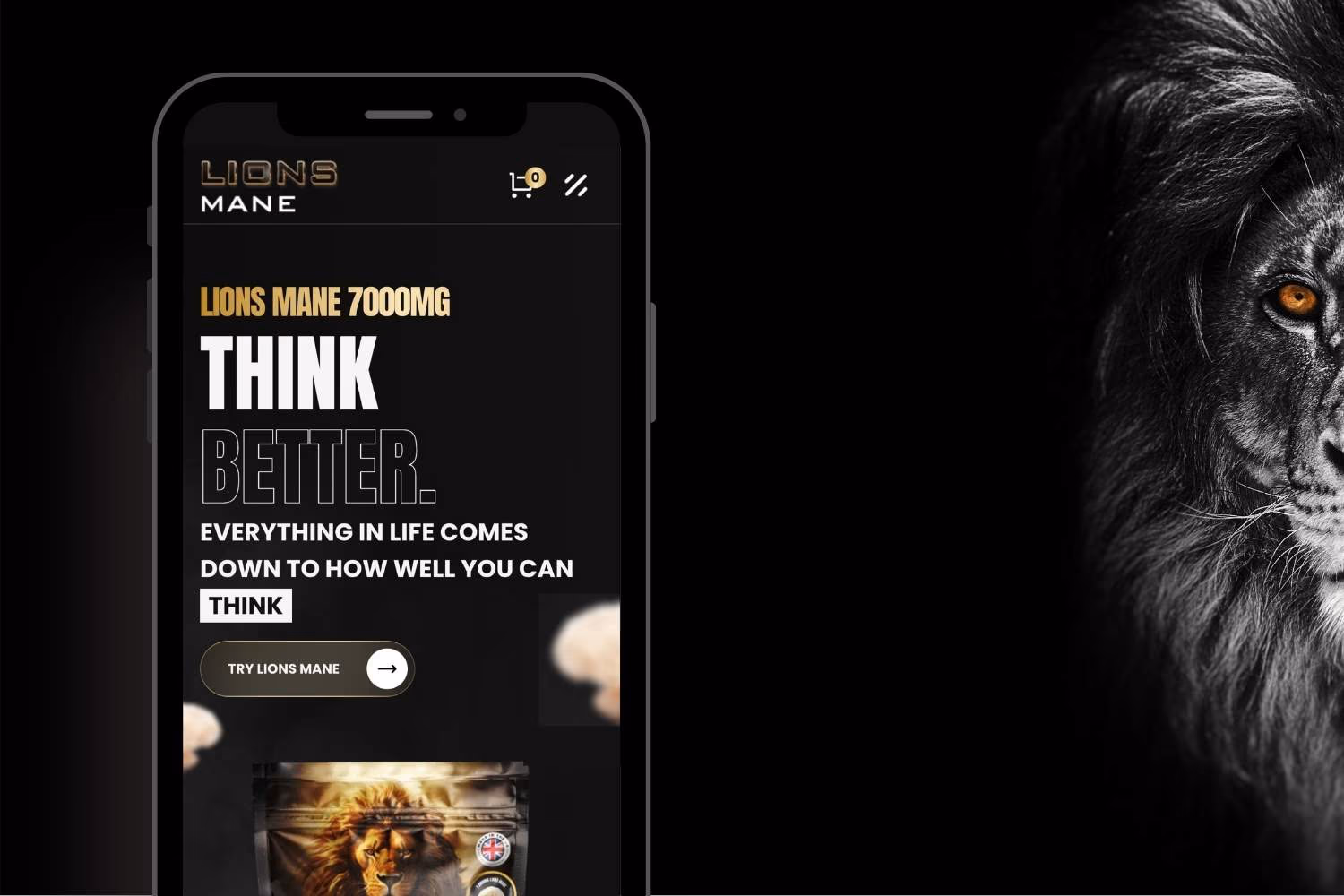 Lions Mane project showcase