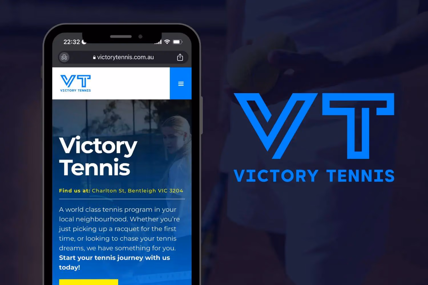 Victory Tennis project showcase