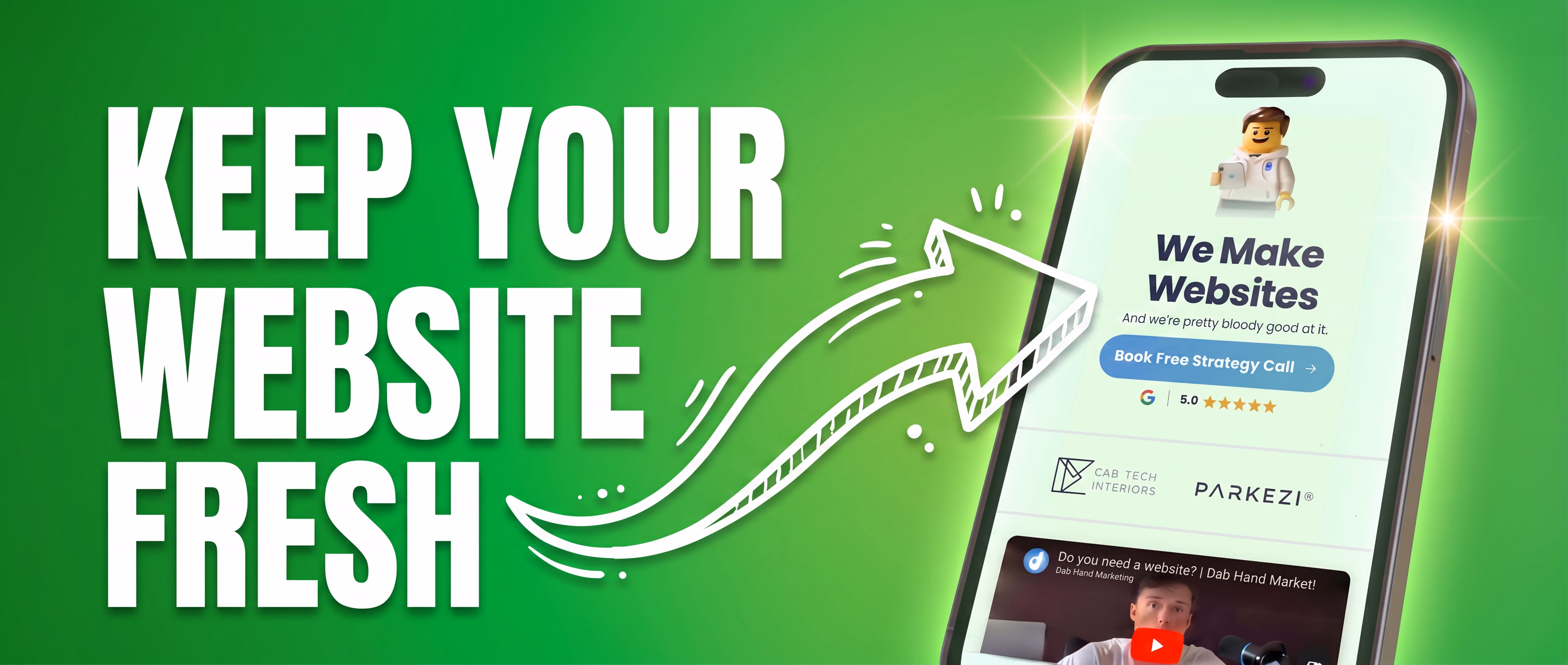 Keep your website fresh — your shop window online